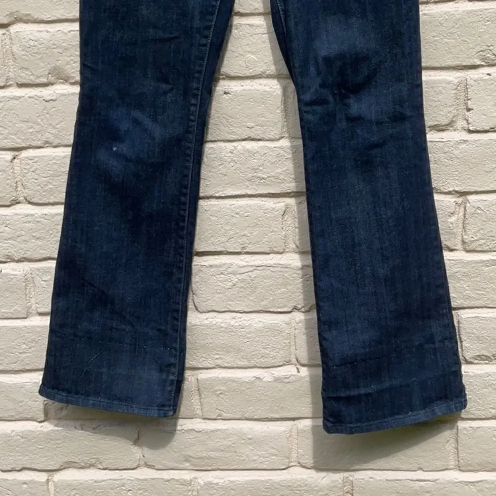 LEVI'S Boot Cut Blue Jeans,Size-4 - Picture 4 of 6